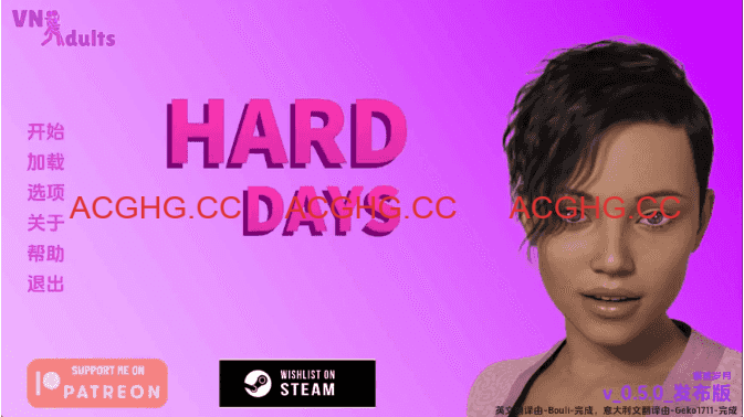 【欧美SLG/汉化/动态】艰难岁月v0.5.0 AI版【PC+安卓/3.53G/更新】Hard Days [v0.5.0]